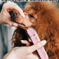 Casfuy Cordless Dog Paw Trimmer - Low Noise Small Dog Clippers with Double Blades USB Rechargeable Grooming Clipper for Dogs Cats and Small Pets for Trimming Hair Around Paws, Eyes, Ears, Face, Rump
