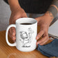 Personalized Lion Lover Coffee Cup 11 Oz 15 Oz, Lion Wild Animal Ceramic Coffee Mug Gift For Kids Child on Birthday Holiday, Custom Name Lions White Accent Teacup, Animal Travel Mug Gift For Friends