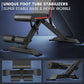 PASYOU Adjustable Weight Bench Full Body Workout Multi-Purpose Foldable Incline Decline Exercise Workout Bench for Home Gym
