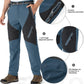 YSENTO Men's Fleece Lined Ski Snow Pants Winter Waterproof Softshell Insulated Hiking Cargo Pants