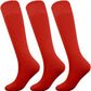 Fitliva Knee High Long Sports Socks Unisex Multicolor 3/6/12 Pairs