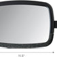 Munchkin Baby Car Mirror for Rear Facing Car Seats, Pivot 360 Baby in-Sight Adjustable Auto Mirror, Black