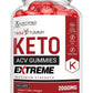 Justified Laboratories (5 Pack Trim Tummy Keto ACV Gummies Extreme 2000MG Trim Tummy Keto Gummies Apple Cider Vinegar Formulated with Pomegranate Beet Juice Powder B12 Vegan Non GMO 300 Gummys