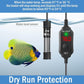AquaMiracle Adjustable 25W Aquarium Heater Submersible Fish Tank Heater Super Short Aquarium Heater with LED Digital Display Thermostat, for Tanks 3-5 Gallons