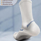 BULLIANT Compression Socks for Men 6Pairs, Athletic Crew Socks Cushioned For Men Sports Running-Arch Support