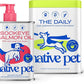 Native Pet The Daily Dog Supplement (60 Scoops) & Salmon Oil for Dogs & Cats (8 Oz) - 11 in 1 Multivitamin & Pure Omega-3 Fish Oil Supplement for Skin & Coat, Joint, Heart Health & Anti-Inflammatory