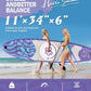 11'Stand Up Paddle Boards Surf Control with Premium SUP Board Accessories Backpack & Removable Fins, 34" Wide Inflatable Paddle Boards of All Skill Levels