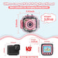 PROGRACE Kids Waterproof Camera Girls - Kids Video Camera Underwater 1080P HD Children Camcorder Digital Cameras for Girls Christmas Birthday Toys Gifts 3 4 5 6 7 8 9 10 11 12 Year Old