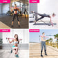 Pilates Bar Kit with Resistance Bands,Pilates Bar with Stackable Bands Workout Equipment for Legs,Hip,Waist and Arm,Exercise Fitness Equipment for Women & Men Home Gym Yoga Pilates