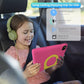 Tablet for Kids 10.1 inch Android 14 6000mHA 8GB RAM+64GB ROM(Expandable to 1TB Kids Tablet Age 3-12 with Case& Lanyard WiFi6 Google Kids Space Parental Control 1280 * 800 HD Screen Pink