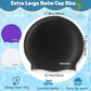 3 Pack Extra Large Swim Cap for Braids & Dreadlocks - Waterproof Silicone Swim Hat for Women with Long Thick Hair, Protective Swim Cap Cover Ears for Swimming, Shower, Bathing