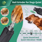 2-in-1 Dog Nail Clippers & Cat Nail Clippers Trimmers for Large Medium Small Dogs Cats Claw Trimmer Quick Sensor and Safety Guard USB Rechargeable with 2 LED Lights Dogs Nail Trimmer