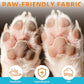 KOOLTAIL Dog Socks for Hot Pavement, Summer Breathable Dog Socks to Prevent Licking Paws, Non Slip Pet Boots&Paw Protectors for Hardwood Floor,Grippy Shoes for Small Medium Large Senior Dogs,Orange S