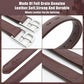 Jeereal Stability English Stirrup Leathers with Strong Nylon Core for Equestrian Riding