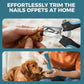 PIPAFFEED Dog Nail Grinder Upgraded with with Dog Nail Trimmers,2 LED Lights, 3-Speed Rechargeable & Quiet - Upgraded Electric Pet Nail Trimmer, Painless Paws Grooming Tool-Bule