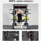 Mikolo Smith Machine, Multi-Function Power Cage with Dual Pulley System, Vertical Leg Press Attachment, Squat Rack Power Rack with More Training Attachment for Home Gym