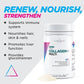 Livingood Daily Collagen Powder for Women and Men, Vanilla, Grass Fed Protein, Hydrolyzed Collagen Peptides with Vitamin C & Multi Vitamins for Hair, Skin, Nail & Gut Health, Gluten Free, 30 Servings