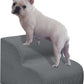 Dog Stairs & Steps for High Beds, 2 Steps High Density Foam Waterproof Dog Ramp for Small Dogs and Cats, Pet Stairs with Removable Washable Cover for Bed, Couch, Sofa and Car (H: 11.8")