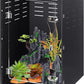 Reptile Tank Enclosure – 16x16x25 Crested Gecko Reptile Terrarium – Acrylic Habitat with Ventilation for Lizards, Snakes & Chameleon