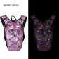 Reflective Hydration Backpack, Hydration Pack - Water Backpack with 2L/3L Hydration Bladder, Essential for Festivals - Rave Hydration Pack for Hiking, Running, Cycling, and Festivals