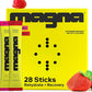 MAGNA Electrolyte Powder Drink Mix for Hydration, Energy & Focus Support with Magnesium L Threonate, Malate & Glycinate, Sodium, Potassium, Vitamin D, B6 & B12, Summer Berries Flavor, 28 Servings