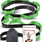 Stretching Strap with 10 Loops-Yoga Strap for Physical Therapy,Home Workout,Pilate & Flexibility Training,Non Elastic Exercise Stretch Band for Hamstring,Leg Stretcher Belt,Flexibility Fascia