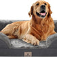 Orthopedic Dog Bed for Extra Large Dogs - XL Washable Dog Sofa Beds Large, Supportive Foam Pet Couch Bed with Removable Washable Cover, Waterproof Lining and Nonskid Bottom