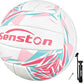 Senston Premium PVC Volleyball Size 5 – Indoor/Outdoor Volleyball, All-Weather Durable Design for Training, Practice & Beach Games (Meets Official Size Standards)