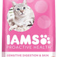 Iams IAMS PROACTIVE HEALTH Adult Sensitive Digestion & Skin Dry Cat Food with Real Turkey Cat Kibble, 3 lb. Bag