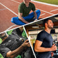 MIER Men's Quick Dry Workout Shirts Moisture Wicking Running Athletic Performance T-Shirts Recycled Polyester Top Tee