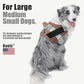Bolux Dog Harness, No-Pull Reflective Dog Vest, Breathable Adjustable Pet Harness with Handle for Outdoor Walking - No More Pulling, Tugging or Choking