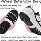 Roller Skate Shoes for Kids Girls Boys Detachable Wheeled Fashion Sneakers