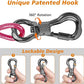 XiaZ Dog Tie Out Cable, 20ft Dog Lead for Yard, Heavy Duty Chain Line Outside for Small Medium Large Dogs Up to 250 lbs, Outdoor Dogs Runner Tether
