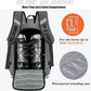 KEOFID 50L Ski Boot Bag Backpack, Waterproof Ski Bag, Travel Backpack for Ski Helmet, Snowboard