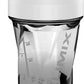 HELIMIX 1.5 Vortex Blender Shaker Bottle Holds Upto 20oz | No Blending Ball or Whisk | USA Made | Portable Pre Workout Whey Protein Drink Shaker Cup | Mixes Cocktails Smoothies Shakes | Top Rack Safe
