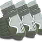 Dog Shoes, Waterproof Dog Boots & Paw Protectors with Anti-Slip Sole, 4pcs/Set Pet Dog Booties, Reflective Dog Shoes for Small Medium Large, Winter Snowy Summer Hot Pavement (Green, 5# (M))