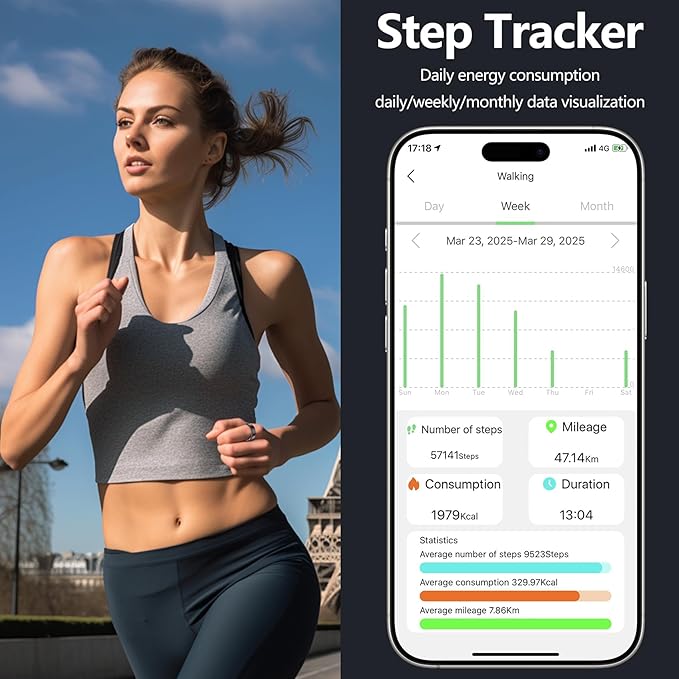 Thin Smart Ring for Fitness & Health Tracking -Heart Rate/Blood Oxygen Monitor, 5ATM Waterproof, Sleep Analysis, Pedometer -No APP Subscription Compatible with Smartphone (Black, 11)