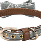 Puppy Collars for Small Dogs - StrawberryEC Adjustable Puppy Id Buckle Collar Leather. Cute Mint Love Dog Collar (Bow-Mint-Love)