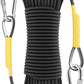 X XBEN Outdoor Climbing Rope 10M(32ft) 20M(64ft) 30M(96ft) 50M(160ft) 70M(230ft) 152M(500FT) 352M(1000FT) Static Rock Climbing Rope for Escape Rope Ice Climbing Equipment Fire Rescue Parachute