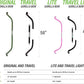 Gorilla Bow Original Portable Home Gym Resistance Bands and Bar System for Travel, Fitness, Weightlifting and Exercise Kit, Full Body Workout Equipment Set