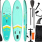 10.6”32“6 Premium Inflatable Stand Up Paddle Boards with Durable SUP Paddle Board Accessories Wide Stable Design Includes Backpack Required Parts Non-Slip Comfort Deck for Youth & Adults