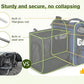 Pecute Pet Carrier Backpack, Cat Backpack Carrier, Expandable with Breathable Mesh for Small Dogs Cats Puppies, Dog Backpack Carrier for Hiking Travel Camping Outdoor, Hold Pets Up to 17 Lbs