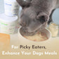 PawCo Magic Topper Skin & Coat - Dog Food Topper for Healthy Skin & Shiny Fur, Grain-Free Meal Enhancer with Omega-3 & DHA, 160g