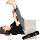 Stretch Straps for Yoga & Stretching - Increase Reach & Hold Poses Longer - Straps Stay w/You During Your Flow - Lightweight, Durable & Compact (2 Straps)