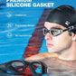 ZIONOR G1 Lite Swim Goggles with Swim Cap Comfortable Anti-fog Swimming Goggles Cap Set for Adult Men Women