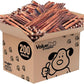ValueBull Bully Sticks for Small Dogs, Thin 12 Inch, 200 Count Bulk Pack - All Natural, Grass Fed, Single Ingredient, Long Lasting Dog Treats