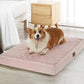 WNPETHOME Orthopedic XL Dog Bed for Crate, Waterproof Extra Large Dogs Bed with Removable Washable Cover, Multi-Needle Quilting Dogs Crate Bed