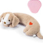 Puppy Heartbeat Toy Heartbeat Stuffed Toy for Dogs, Dog Heartbeat Toy for Pet Anxiety Relief Sleep Aid Cuddle Comfort Calming Crate Kennel Training, Puppy Essentials
