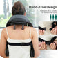 Snailax Cordless Neck Shoulder Massager with Soothing Heat, Upgarded 4D Deep Tissue Kneading, Shiatsu Back Massager Pillow for Neck, Traps, Back, Gifts for Men Women Mom Dad