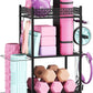 Yoga Mat Storage Rack, Home Gym Storage Rack, VOPEAK Workout Storage for Yoga Mat, Foam Roller, Equipment Gym Storage for Home Exercise and Fitness Gear (Metal)